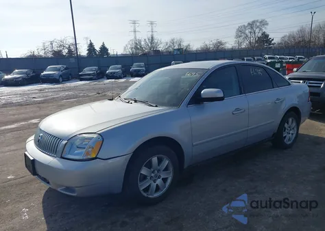 2005 Mercury Montego Luxury from USA, damaged, VIN 1MEFM40175G602289